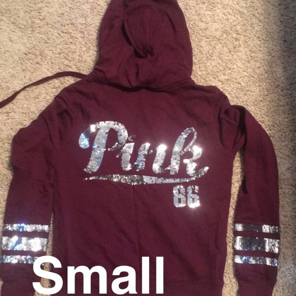 VS Sequin Zip up jacket